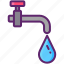 drop, faucet, save, water 