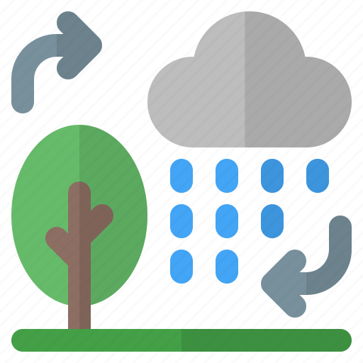 Ecosystem, tree, cloud, rain, weather icon - Download on Iconfinder