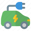 electric, car, vehicle, lightning, plug