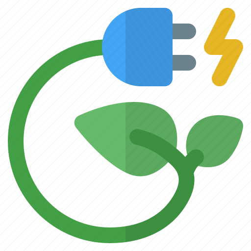 Ecology, plug, power, plant, green energy icon - Download on Iconfinder