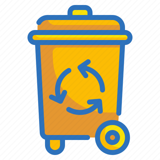 Bin, ecology, recycle, recycling, reuse, trash icon - Download on Iconfinder
