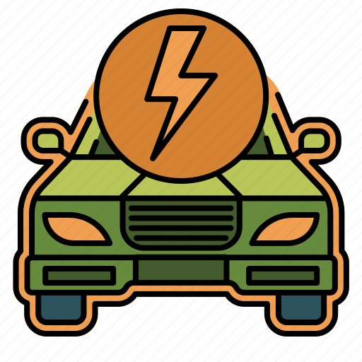 Electric, car, electricity, automobile, transportation, energy, vehicle icon - Download on Iconfinder