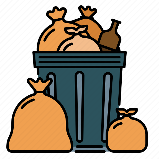 Garbage, bin, waste, ecology, environment, trash, basket icon - Download on Iconfinder