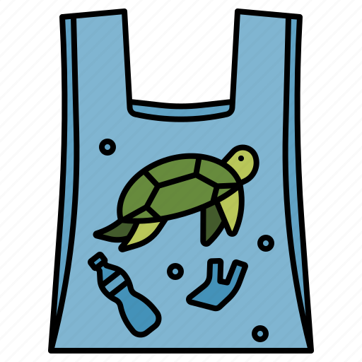 No, plastic, bags, ecology, prohibition, sign, sea icon - Download on Iconfinder