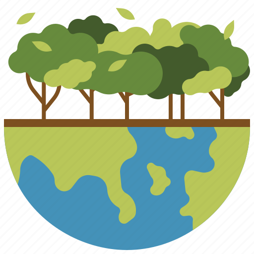 Trees, save, planet, ecology, environment, plant, earth icon - Download on Iconfinder