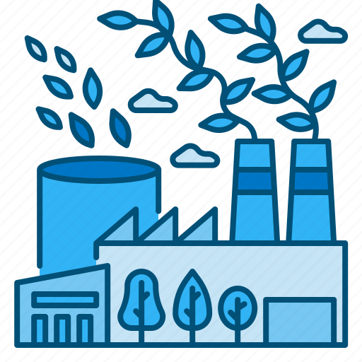 Green, industry, environment, nature, ecology, technology, factory icon - Download on Iconfinder