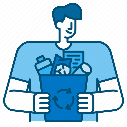 Holding, bin, trash, waste, plastic, garbage, recycling icon - Download on Iconfinder