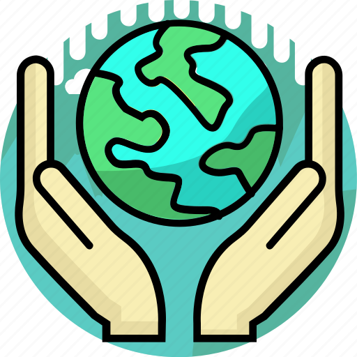 Care, earth, ecology, environment, hand, safe, world icon - Download on Iconfinder