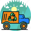 car, ecology, garbage, recycle bin, transport, trash 