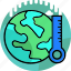 earth, eco, ecology, environment, planet, temperature, thermometer 