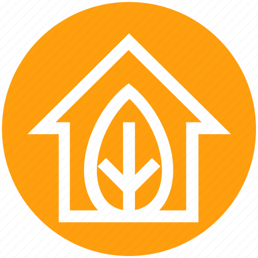 Eco, ecology, environment, green, green house, house, leaf icon - Download on Iconfinder