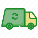 cargo, delivery, package, recycling, shipping, truck