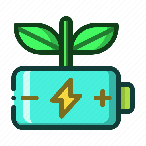 Eco, battery, energy, smart, power icon - Download on Iconfinder