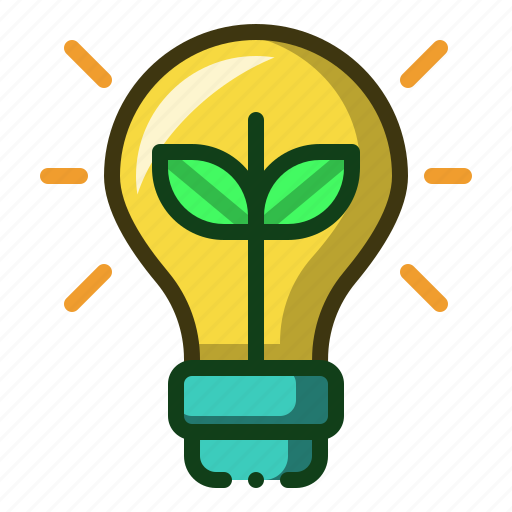 Eco, light, bulb, smart, lamp, energy icon - Download on Iconfinder