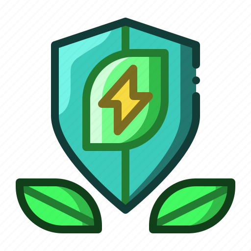 Save, energy, eco, ecology, power, leaf icon - Download on Iconfinder