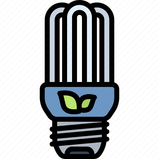 Ecology, lightbulb, lamp, eco, power, environment icon - Download on Iconfinder
