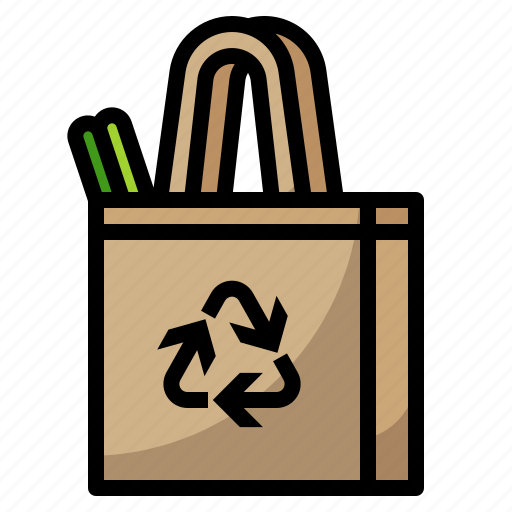 Bag, ecology, recycle, reusable, shopping icon - Download on Iconfinder