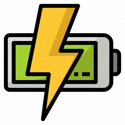 Battery, charging, ecology, lighting, power icon - Download on Iconfinder