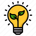 bulb, ecology, idea, lighting, plant