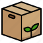 box, delivery, ecology, packing, paper 