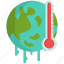 global, thermometer, warming 