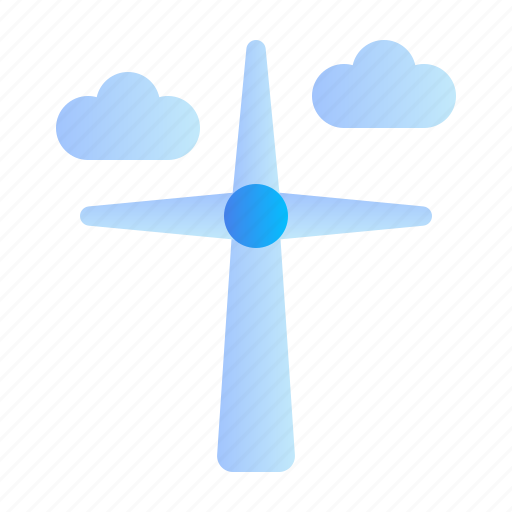 Cloud, data, file, storage, turbine, weather, wind icon - Download on Iconfinder