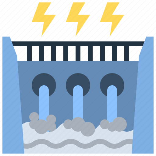 Ecology, dam, water, power, environment icon - Download on Iconfinder