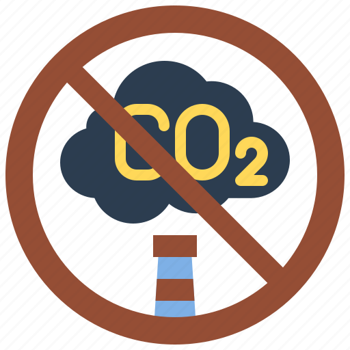 Ecology, noemission, carbon, prohibited, emission icon - Download on Iconfinder