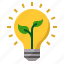 bulb, ecology, idea, lighting, plant 