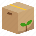 box, delivery, ecology, packing, paper