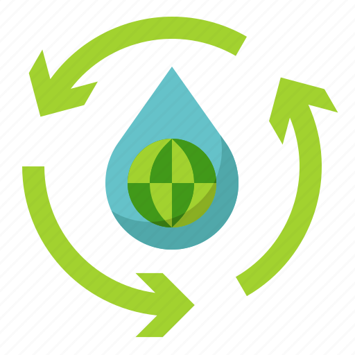 Recycle, reuse, saving, water, world icon - Download on Iconfinder
