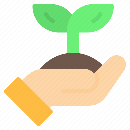 Eco, ecology, growth, hand, leaf, plant, save plants icon - Download on Iconfinder