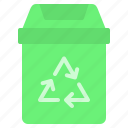 bin, can, eco, ecology, garbage, recycle, waste