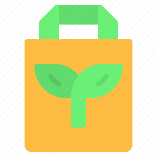 Bag, eco, eco bag, ecology, leaf, recycle, shopping bag icon - Download on Iconfinder