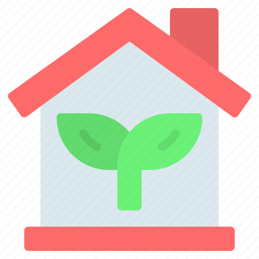 Eco, eco friendly, ecology, home, house, leaf icon - Download on Iconfinder