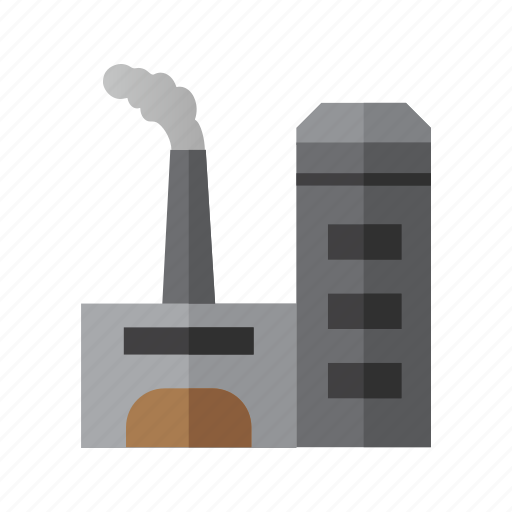 Building, chimney, factory, industry icon - Download on Iconfinder