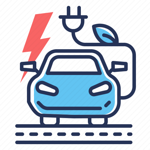 Eco friendly, electric car, energy, road icon - Download on Iconfinder