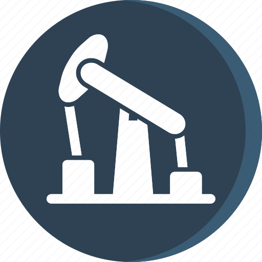 Ecological, ecology, energy, environment, green, power, pumpjack icon - Download on Iconfinder