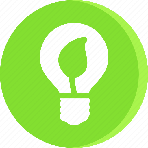 Ecological, ecology, energy, environment, green, power, light bulb icon - Download on Iconfinder