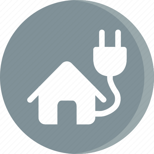 Ecological, ecology, energy, environment, green, power, house icon - Download on Iconfinder