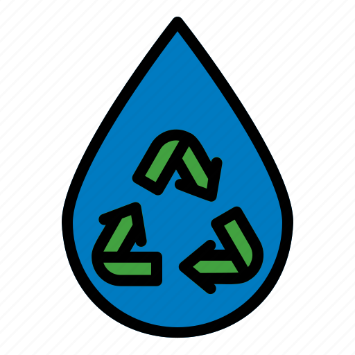 Water, recycle, recycling, ecology icon - Download on Iconfinder