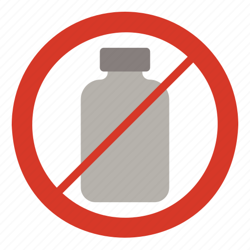 Bottle, block, ban, ecology, plastic icon - Download on Iconfinder