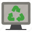 computer, recycle, ecology, technology, waste 