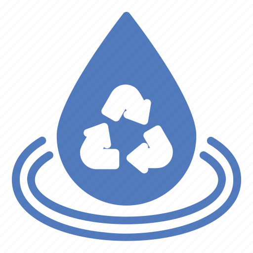 Water, drop, recycle, ecology, eco icon - Download on Iconfinder