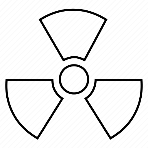 Radiation, radioactivity, toxic, nuclear icon - Download on Iconfinder
