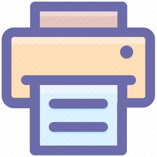 Device, fax, output, print, printer, printing icon - Download on Iconfinder