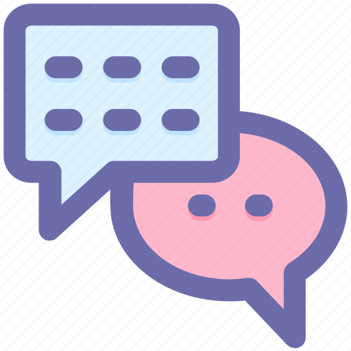 Chatting, communication, conversion, messages, sms, typing icon - Download on Iconfinder