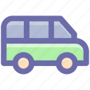 delivery van, school van, transport, van, vehicle