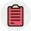 clipboard, doc, document, file, paper 