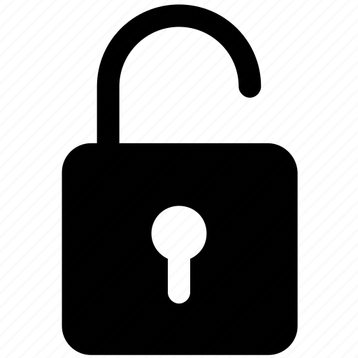 Lock Open Padlock Security Unlock Icon